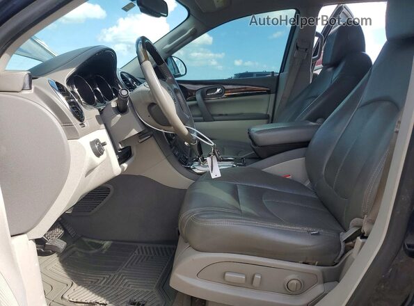 5GAKRAKD4HJ238218 2017 BUICK ENCLAVE Blue Front interior view