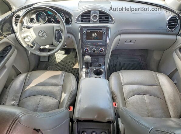 5GAKRAKD4HJ238218 2017 BUICK ENCLAVE Blue Dashboard view