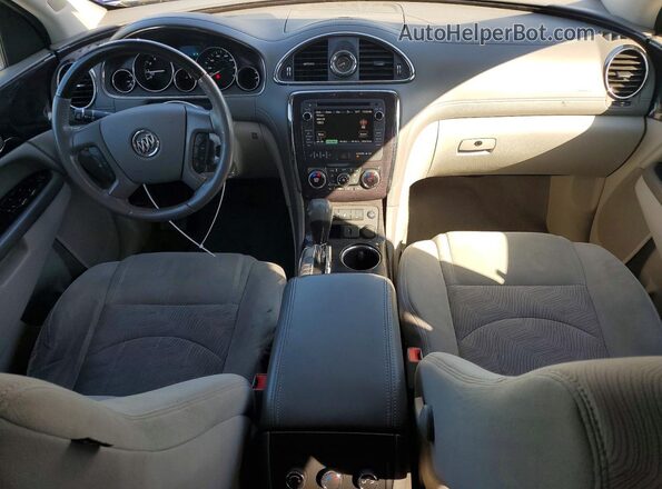 5GAKRAKD7GJ180104 2016 BUICK ENCLAVE Silver წინა პანელის ხედი