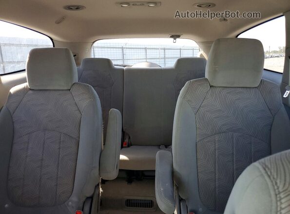 5GAKRAKD7GJ180104 2016 BUICK ENCLAVE Silver უკანა სავარძლების ხედი