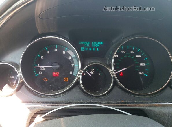 5GAKRAKD7HJ349913 2017 BUICK ENCLAVE White Instrument cluster view