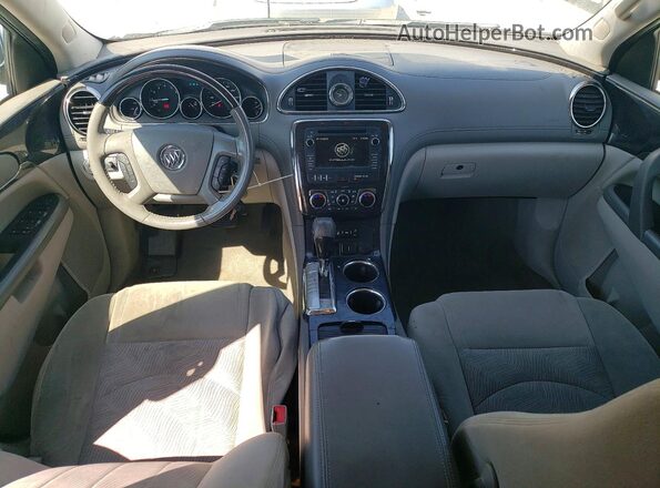 5GAKRAKD7HJ349913 2017 BUICK ENCLAVE White Dashboard view
