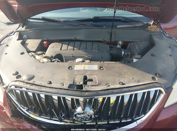 5GAKRAKD8GJ255750 2016 BUICK ENCLAVE Red Вид ззаду