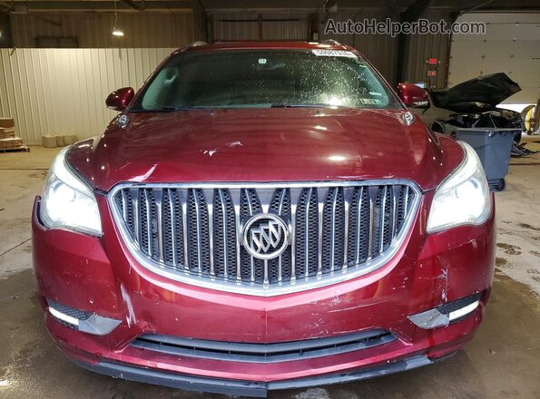 5GAKRAKD8HJ333591 2017 BUICK ENCLAVE Red Դիմացի տեսք