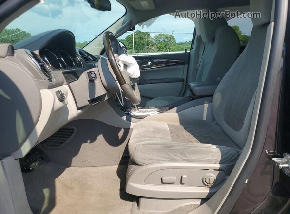 5GAKRAKDXHJ298147 2017 BUICK ENCLAVE Charcoal Вид салону спереду