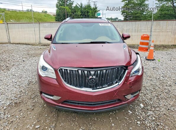 5GAKRBKD0HJ262604 2017 BUICK ENCLAVE Burgundy Widok z przodu