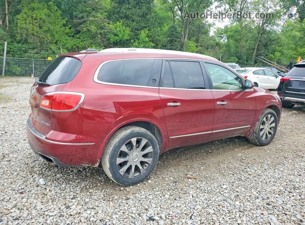 5GAKRBKD0HJ262604 2017 BUICK ENCLAVE Burgundy Tył prawy