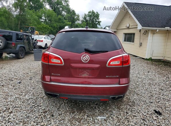5GAKRBKD0HJ262604 2017 BUICK ENCLAVE Burgundy Widok z tyłu