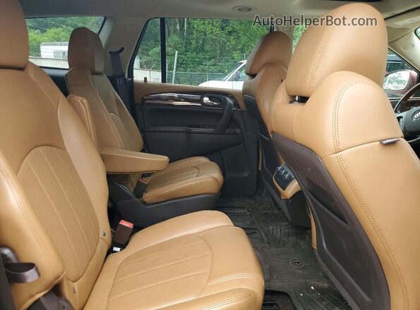 5GAKRBKD0HJ262604 2017 BUICK ENCLAVE Burgundy Widok wnętrza z tyłu