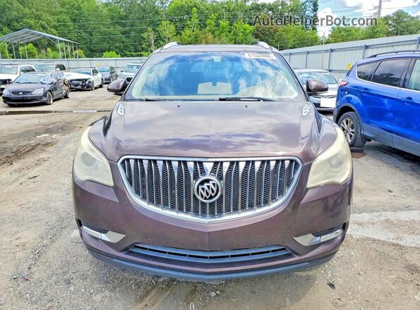 5GAKRBKD1GJ244997 2016 BUICK ENCLAVE Brown Դիմացի տեսք