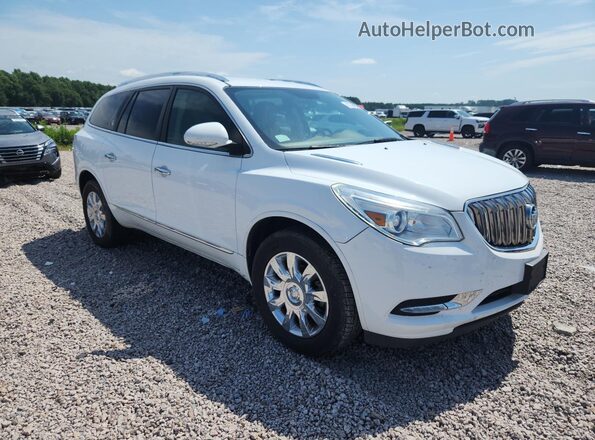 5GAKRBKD1HJ350741 2017 BUICK ENCLAVE White Przód prawy