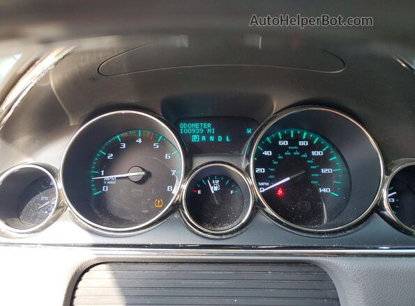 5GAKRBKD2GJ273151 2016 BUICK ENCLAVE White Instrument cluster view
