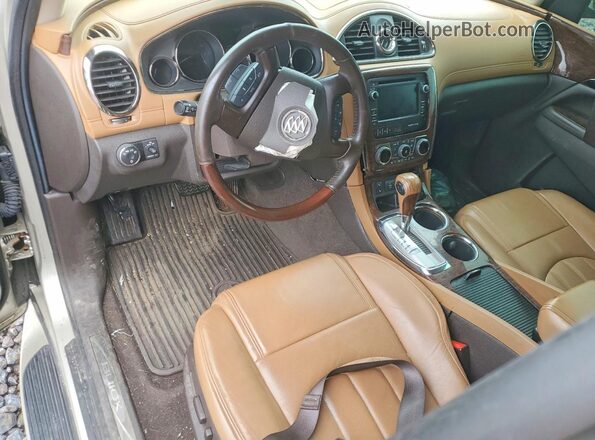 5GAKRBKD2HJ151133 2017 BUICK ENCLAVE Beige Vista del salpicadero