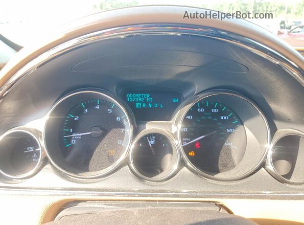 5GAKRBKD3GJ115143 2016 BUICK ENCLAVE White Սարքավորումների վահանակի տեսք