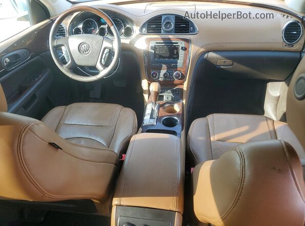 5GAKRBKD3GJ115143 2016 BUICK ENCLAVE White Առջևի վահանակի տեսք