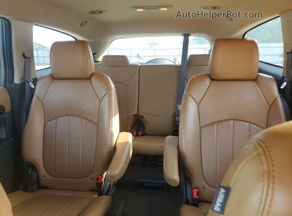 5GAKRBKD3GJ115143 2016 BUICK ENCLAVE White Հետևի նստատեղերի տեսք