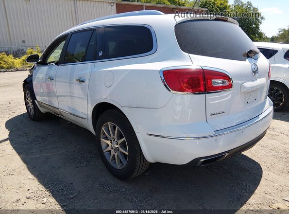 5GAKRBKD4GJ309485 2016 BUICK ENCLAVE White Trasero izquierdo
