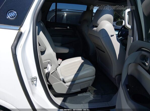5GAKRBKD4GJ309485 2016 BUICK ENCLAVE White Vista de la etiqueta del VIN