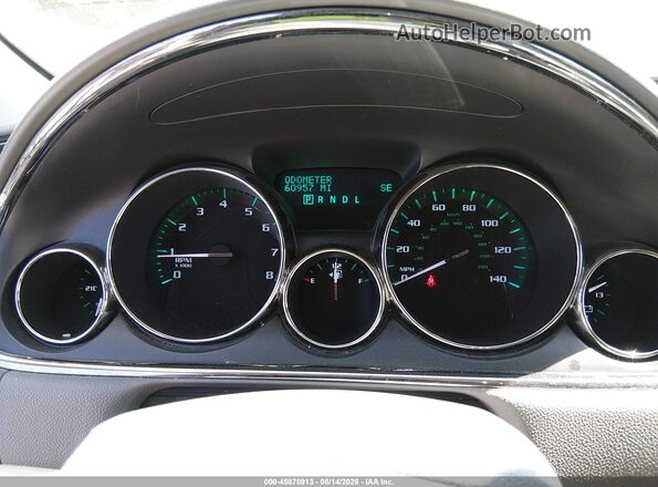 5GAKRBKD4GJ309485 2016 BUICK ENCLAVE White Vista de los asientos traseros