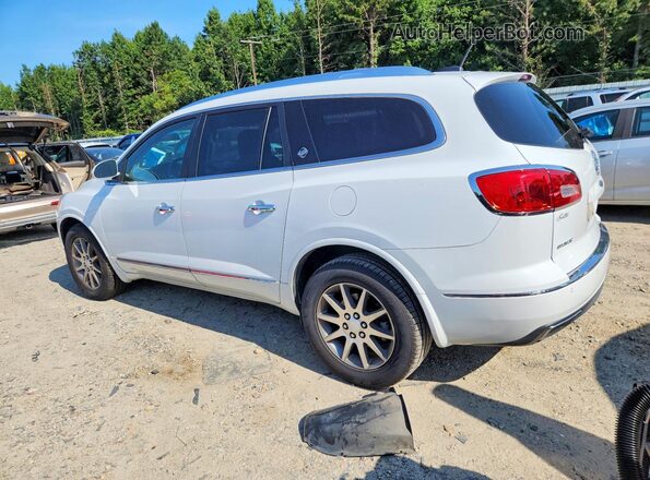 5GAKRBKD4HJ123706 2017 BUICK ENCLAVE Белый Задняя левая четверть