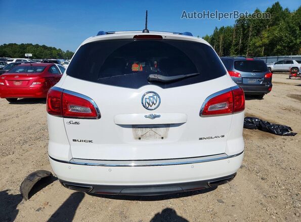 5GAKRBKD4HJ123706 2017 BUICK ENCLAVE Белый Вид сзади