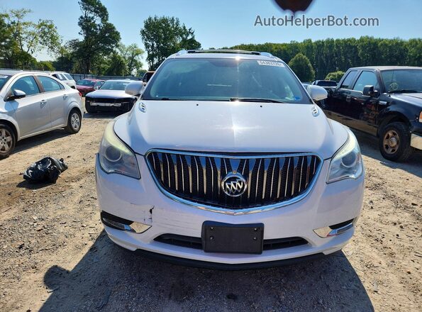 5GAKRBKD4HJ123706 2017 BUICK ENCLAVE Белый Вид спереди