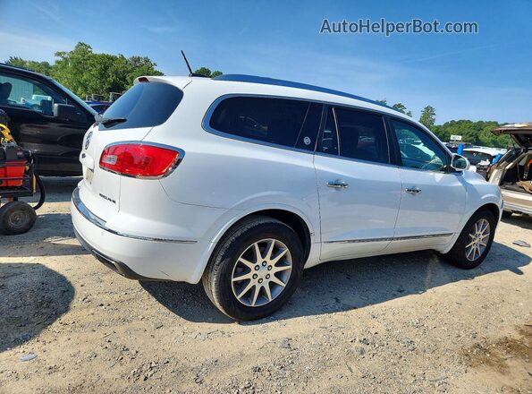 5GAKRBKD4HJ123706 2017 BUICK ENCLAVE Белый Задняя правая четверть