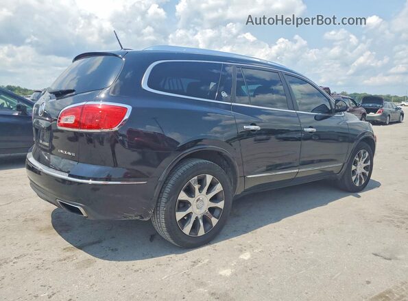 5GAKRBKD4HJ235759 2017 BUICK ENCLAVE Черный Задняя правая четверть