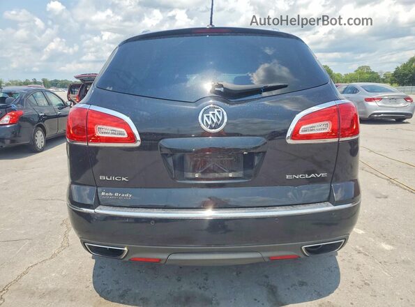 5GAKRBKD4HJ235759 2017 BUICK ENCLAVE Черный Вид сзади