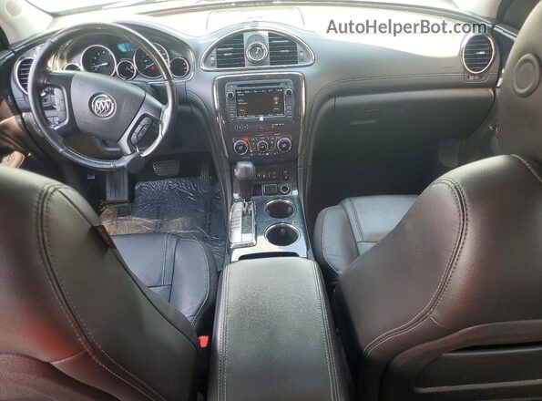 5GAKRBKD4HJ235759 2017 BUICK ENCLAVE Черный Вид панели приборов