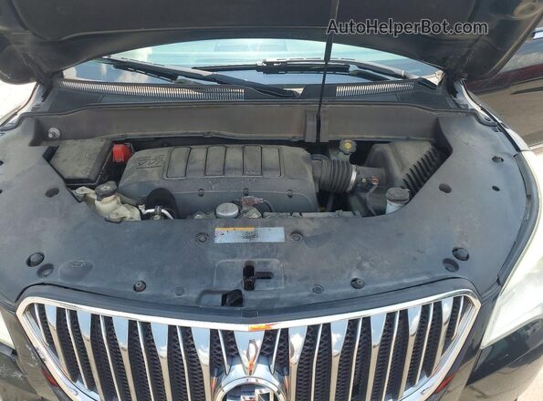 5GAKRBKD4HJ235759 2017 BUICK ENCLAVE Черный Вид задней части салона