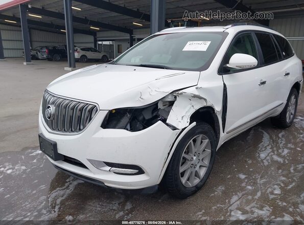5GAKRBKD4HJ298537 2017 BUICK ENCLAVE Белый Вид спереди
