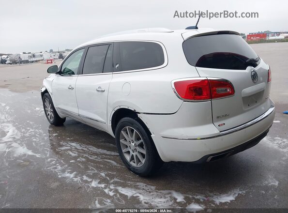 5GAKRBKD4HJ298537 2017 BUICK ENCLAVE Белый Задняя левая четверть