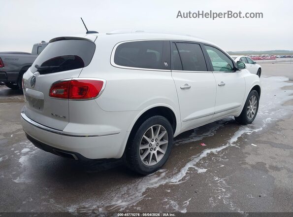 5GAKRBKD4HJ298537 2017 BUICK ENCLAVE Белый Задняя правая четверть