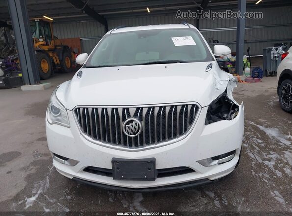 5GAKRBKD4HJ298537 2017 BUICK ENCLAVE Белый Вид задней части салона