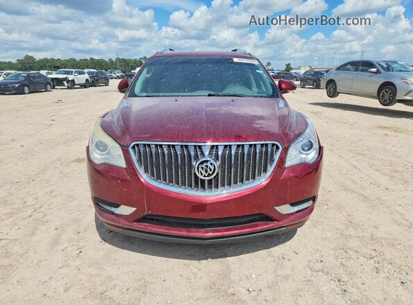 5GAKRBKD5GJ303081 2016 BUICK ENCLAVE Burgundy Դիմացի տեսք