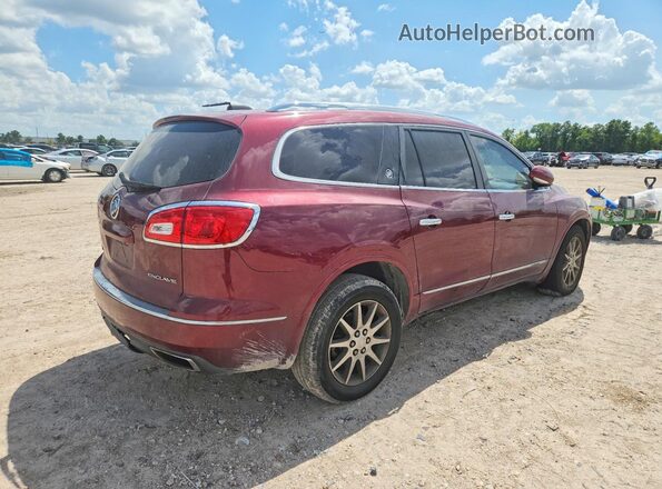 5GAKRBKD5GJ303081 2016 BUICK ENCLAVE Burgundy Հետևի աջ