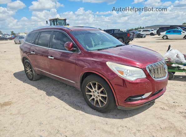 5GAKRBKD5GJ303081 2016 BUICK ENCLAVE Burgundy Առջևի աջ
