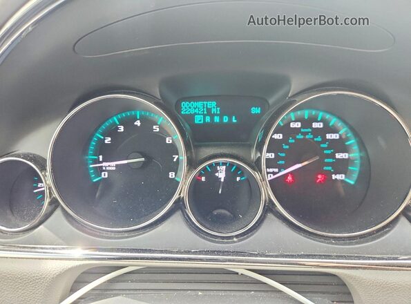 5GAKRBKD5HJ206867 2017 BUICK ENCLAVE White Widok zestawu wskaźników