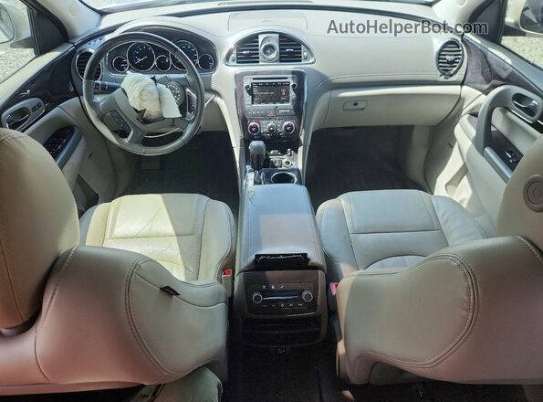 5GAKRBKD5HJ206867 2017 BUICK ENCLAVE White Widok deski rozdzielczej