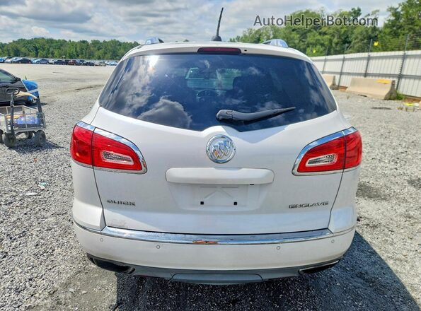 5GAKRBKD5HJ206867 2017 BUICK ENCLAVE White Widok z tyłu