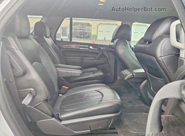 5GAKRBKD6GJ152655 2016 BUICK ENCLAVE White Вид задніх сидінь