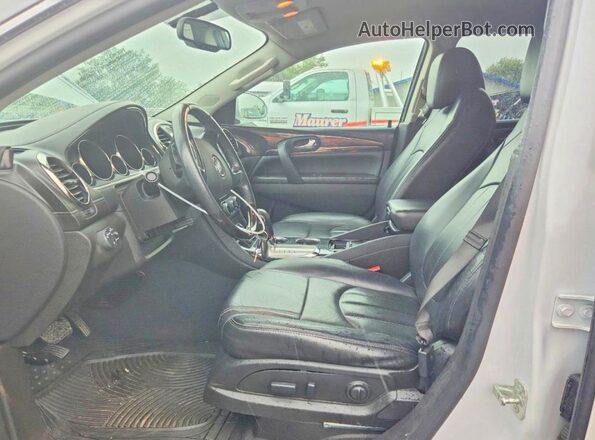 5GAKRBKD6GJ152655 2016 BUICK ENCLAVE White Вид салону спереду