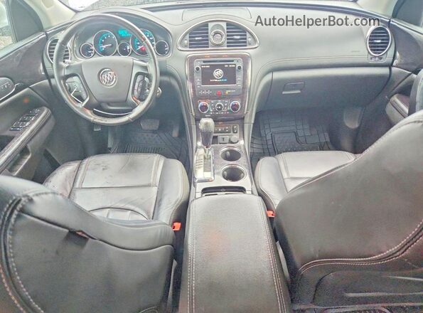 5GAKRBKD6GJ152655 2016 BUICK ENCLAVE White Вид панелі приладів