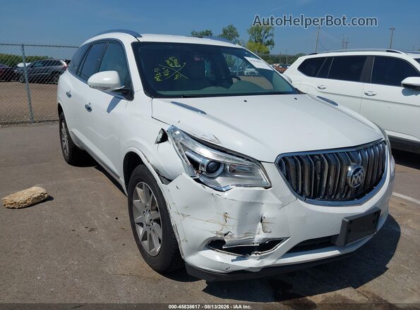 5GAKRBKD6HJ115235 2017 BUICK ENCLAVE White Դիմացի տեսք