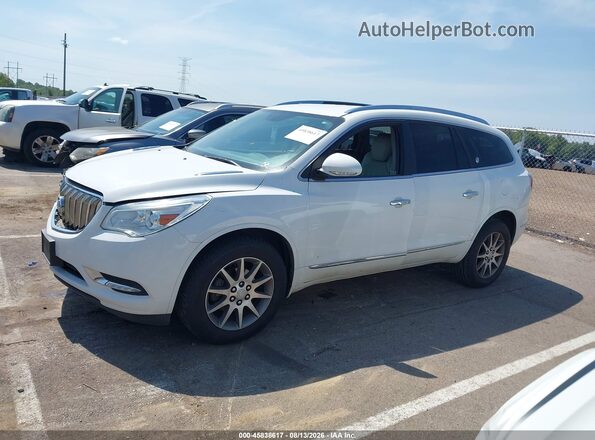 5GAKRBKD6HJ115235 2017 BUICK ENCLAVE White Սալոնի 360 աստիճան տեսք