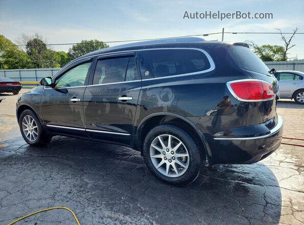 5GAKRBKD7GJ144516 2016 BUICK ENCLAVE Black Trasero izquierdo
