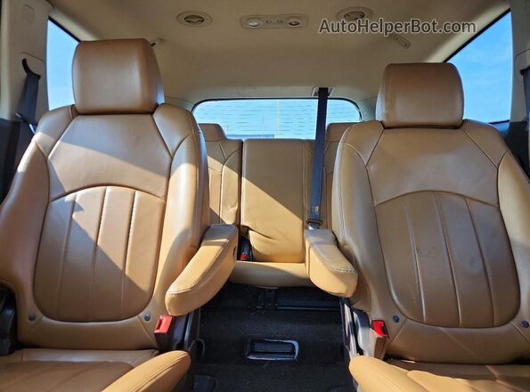 5GAKRBKD7GJ144516 2016 BUICK ENCLAVE Black Vista de los asientos traseros
