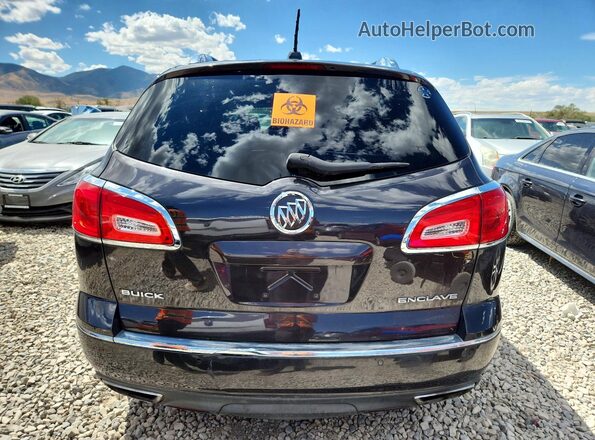 5GAKRBKD7GJ212510 2016 BUICK ENCLAVE Gray Հետևի տեսք