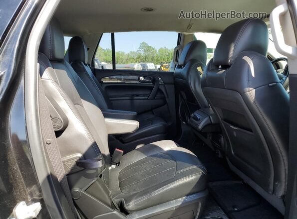 5GAKRBKD7HJ337380 2017 BUICK ENCLAVE Black უკანა სალონის ხედი